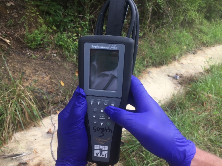 Some tools of the water-inspection trade