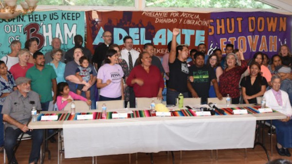 https://archive.wbhm.org/wp-content/uploads/2019/08/8-27-2019-Adelante-members-chant-768x361-600x338.jpg