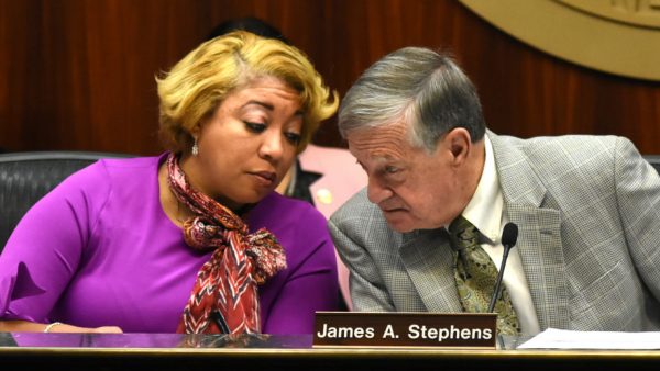 https://archive.wbhm.org/wp-content/uploads/2020/01/Commissioners-Lashunda-Scales-and-Jimmie-Stephens-confer-during-Thursdays-meeting-1-7-2020-1024x517-600x338.jpg
