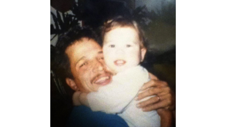 Tiara Helm with her father, Daniel Helm. He was a carpenter who was fatally electrocuted on the job when Tiara was almost 3.