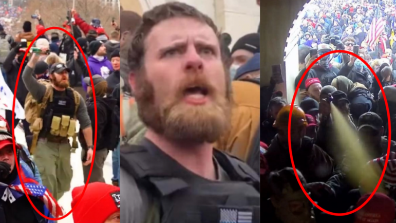 Christian Matthew Manley was arrested for his involvement in the Jan. 6, 2021 insurrection at the U.S. Capitol.