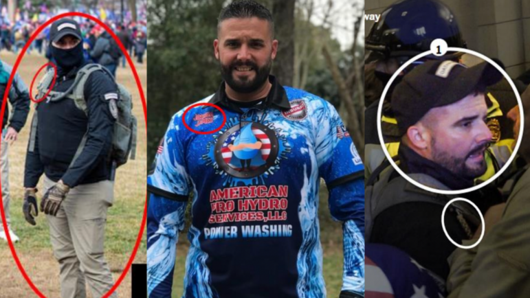 Joshua James was arrested for his involvement in the Jan. 6, 2021 insurrection at the U.S. Capitol.