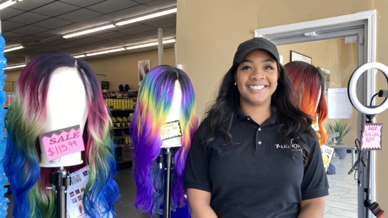 Tiaudra Artis is the general manager at Monica's in York, which her mother owns.