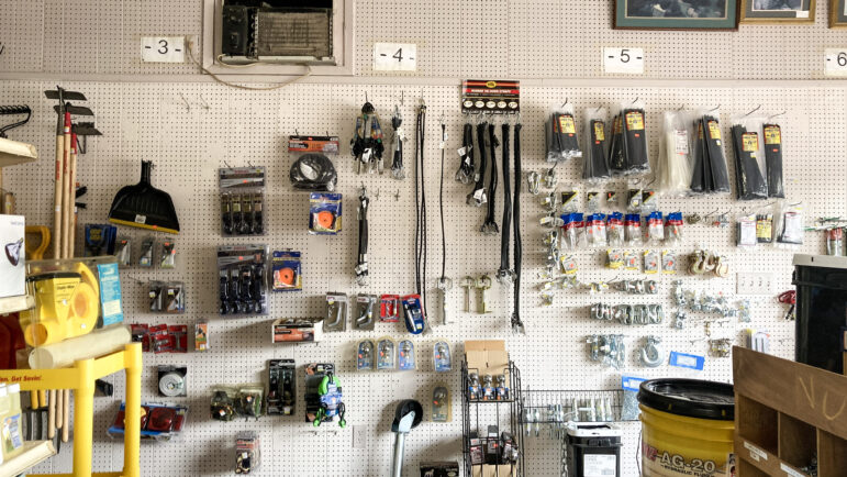 Kelley’s General Store in Sandersville, Mississippi, includes a hardware section, July 1, 2022. 