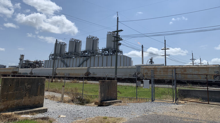 The Dow Chemical plant in Plaquemine, Louisiana, on July 19, 2023. An explosion occurred at the Glycol II unit inside the facility on July 14, 2023.
