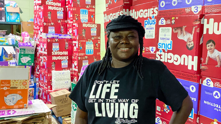 Chelesa Presley runs Clarksdale Baby University and is also the founder of The Diaper Bank of the Delta.