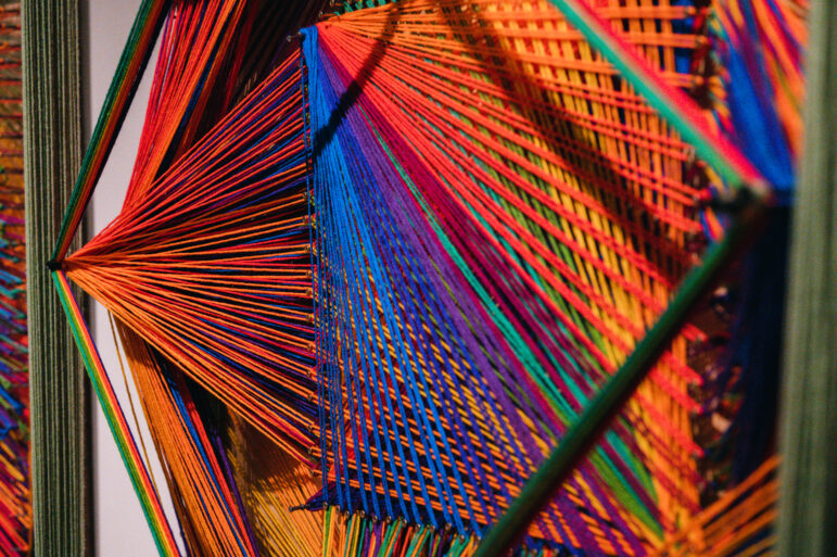 One of Delrico Gibson’s Artworks at UAB’s Abroms-Engel Institute for Visual Arts.