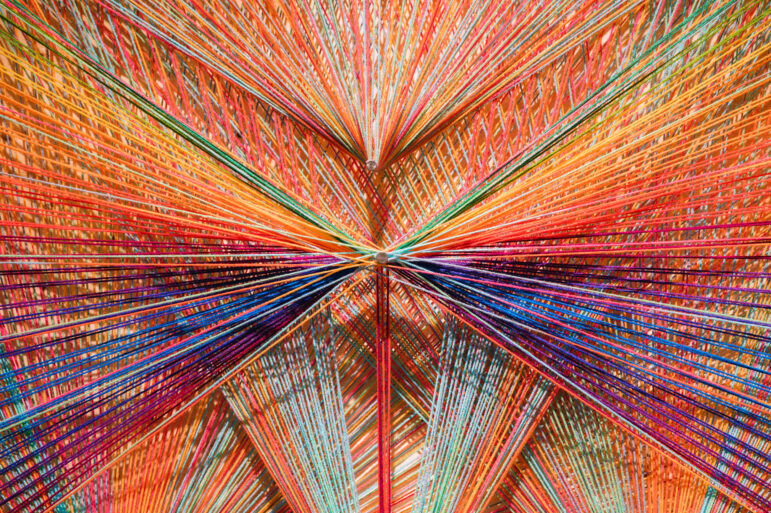 One of Delrico Gibson’s Artworks at UAB’s Abroms-Engel Institute for Visual Arts.