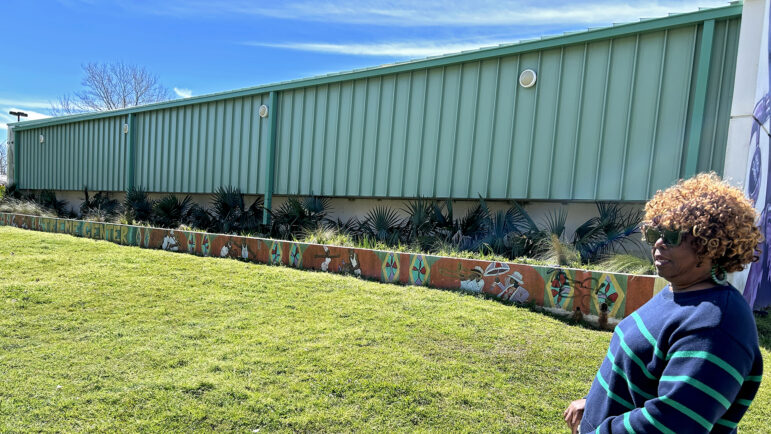 Cheryl Austin stands outside of the Treme Recreation Community Center on Thursday, March 6, 2025 in New Orleans.