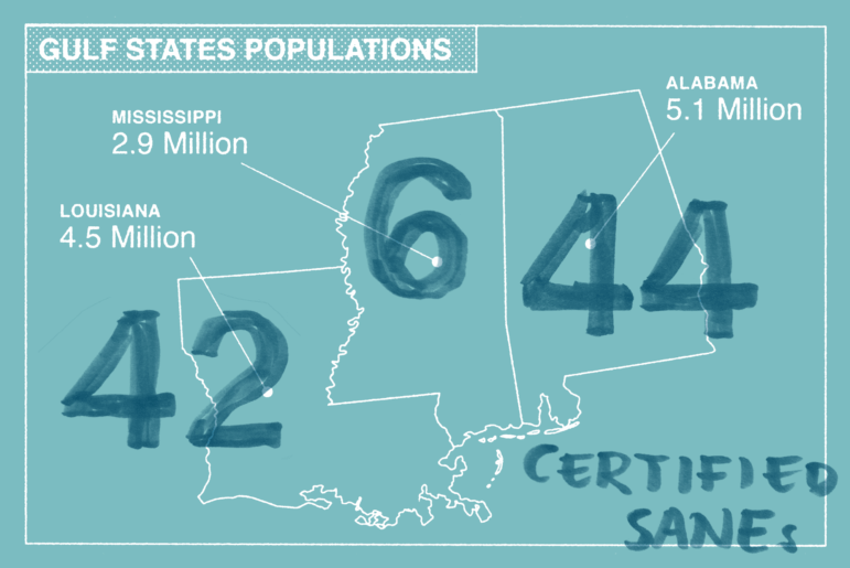 Illustration by Nolen Strals for the Gulf States Newsroom and Type Investigations