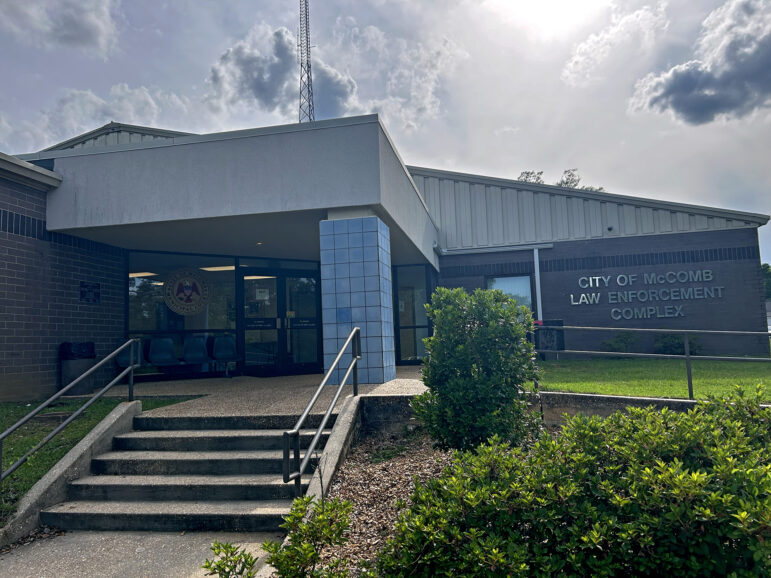 The McComb Police Department in McComb, Mississippi, on Wednesday, June 11, 2025.
