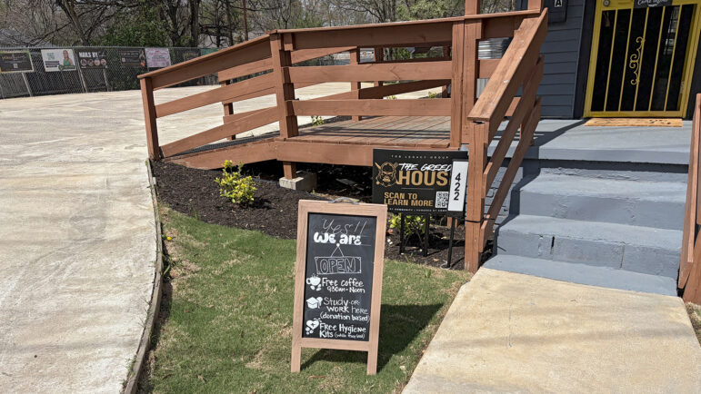 A photo in front of The Greedy House on March 11, 2026.